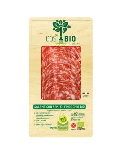 Salami Finocchio ekologisk, 80g