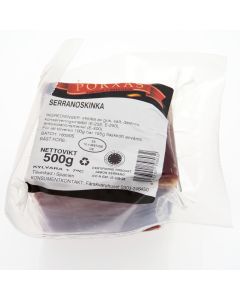Serranoskinka, 500g bit