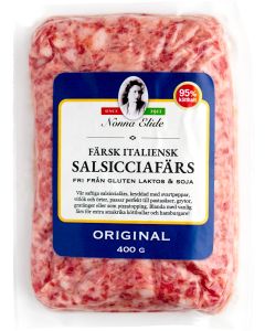Salsicciafärs naturell, 400g
