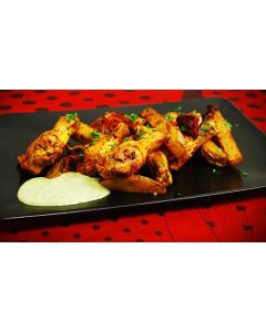 Bjärekycklingklubba mini örtmarinerad