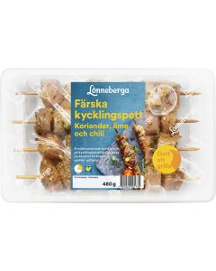 Kycklingspett Chili/Ingefära