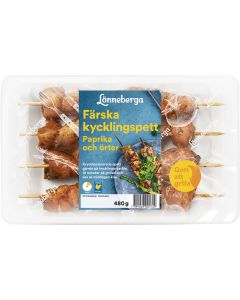 Kycklingspett Paprika/Örter