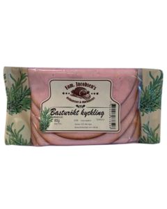 Basturökt Kyckling 80g