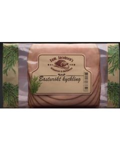 Basturökt Kyckling, 100g